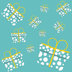 gift box background for celebrate