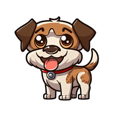 Portrait of adorable puppy