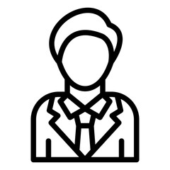 Lawyer Icon Style