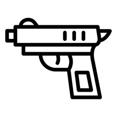 gun icon style