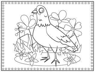 coloring page , design for relaxation.Easy coloring book for kids and all ages.
Reduce your stress level & enjoy the meditative benefits.
High-quality illustrations for KDP Interiors.