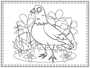 coloring page , design for relaxation.Easy coloring book for kids and all ages.
Reduce your stress level & enjoy the meditative benefits.
High-quality illustrations for KDP Interiors.