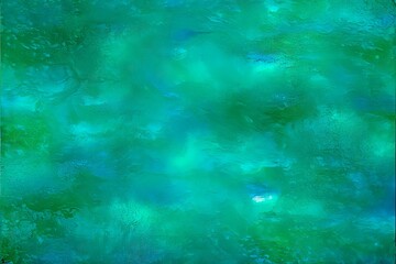 Fototapeta na wymiar seamless water texture, abstract pond, a clear blue water, illustration with green water