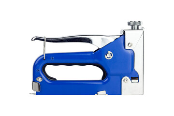 construction stapler isolated from background, repair and construction tool