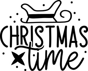Christmas time SVG