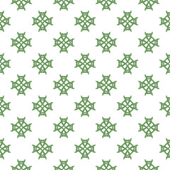 Ornament pattern design template with decorative motif. repeat and seamless vector