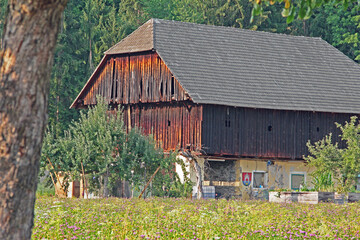 Scheune aus Holz