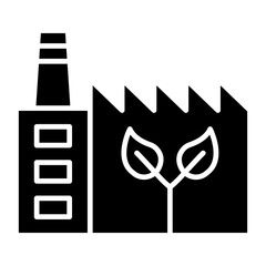 Eco Factory Icon Style