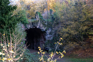Bois de la Cambre in Brussels during autumn