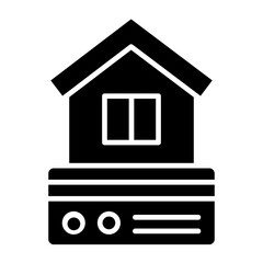 House Payment Icon Style