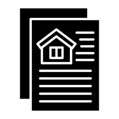House Documents Icon Style