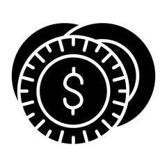 Coins Icon Style
