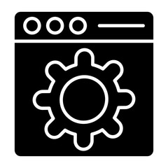 Web Setting Icon Style