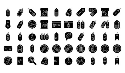 Collection of bookmark icons