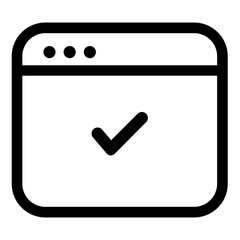 Editable windows ui icons vector illustrations