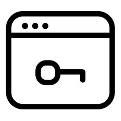 Editable windows ui icons vector illustrations