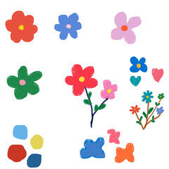 Naklejka premium flowers