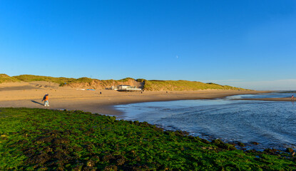 Nordseeküste bei Huisduinen-Den Helder in der niederländischen Provinz Nordholland