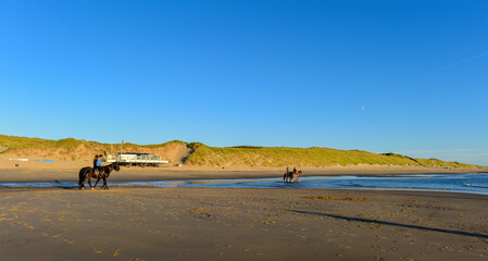 Nordseeküste bei Huisduinen-Den Helder in der niederländischen Provinz Nordholland