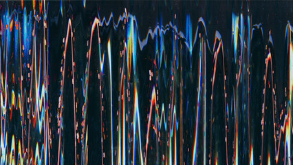 Analog glitch overlay. VHS noise. Old TV effect. Flicker fuzzy distortion rough texture abstract background.
