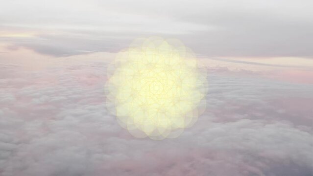 Yellow Mandala Breathwork Meditation Animation, Video, Visualizer
