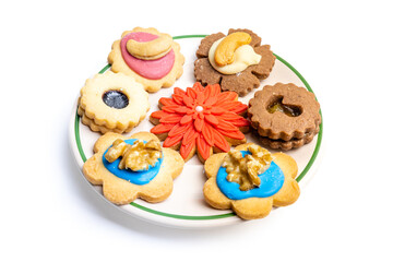 Artisan cookies to give away at Christmas cooked in Madrid