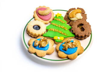 Artisan cookies to give away at Christmas cooked in Madrid