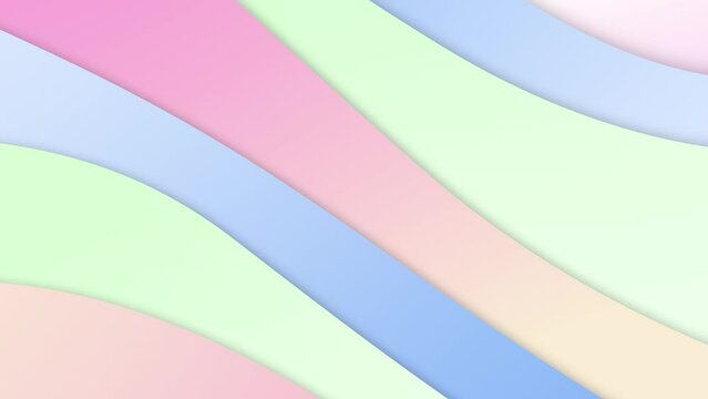 A colorful background that creates a fresh and bright image. High-quality, seamless animation.