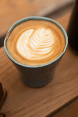 Spend the morning sipping a cup of coffee.