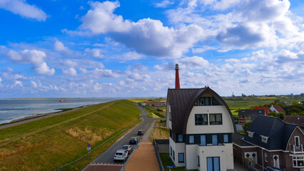 Nordseeküste bei Huisduinen-Den Helder in der niederländischen Provinz Nordholland