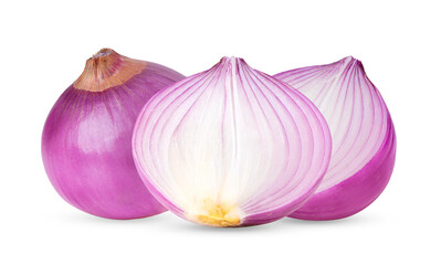 Onion sliced isolated on transparent png