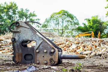 Hydraulic breaker jackhammer for excavator, tractor, bulldozer for backhoe