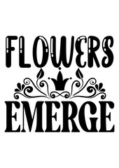 flowers emerge
