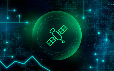 Connecting the world via satellite. Wireless access to information.