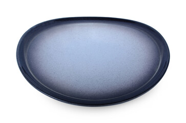 empty plate isolated on white background