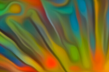 Abstract oil painting. Colorful smudged background