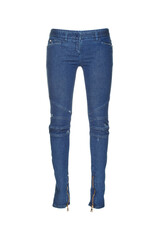 Women's pants on an invisible mannequin