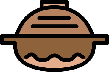 ミニ食べ物　土鍋