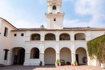 Fototapeta premium outdoor views of salta town hall, argentina
