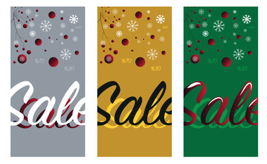 Christmas sale advertisement banner, poster, winter, fashion, shopping, happy new yer, shopping Christmas gifts, 