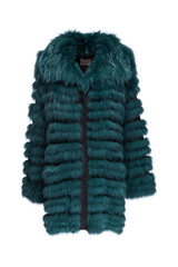 Women's coat on an invisible mannequin