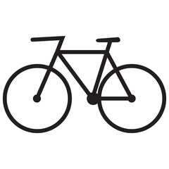 Bicycle Icon, Bicycle Vector Sign, Bike Icon, Icon Logo, Fixie bike