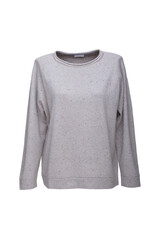 Women's sweater on an invisible mannequin