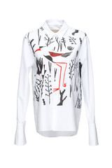 Women's shirt on an invisible mannequin