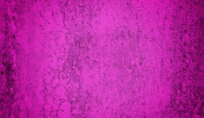 A textured purple concrete wall with a prominent vertical crack. 
