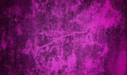 Obraz premium A textured purple concrete wall with a prominent vertical crack. 