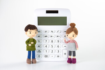 あみぐるみ人形　ライフプラン