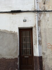 Fototapeta premium Old door to a house Spain