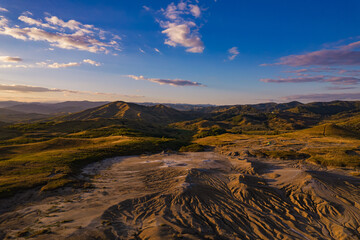 Landmark Muddy Volcanoes in Romania