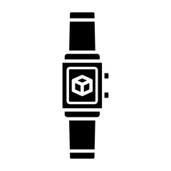 Smartwatch Glyph Icon